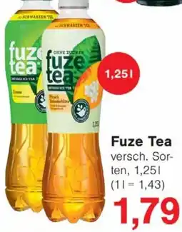 Wiglo Wunderland Fuze Tea Angebot