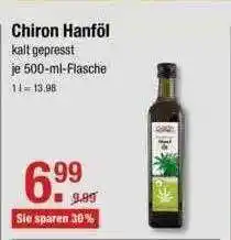 V Markt Chiron Hanföl Angebot