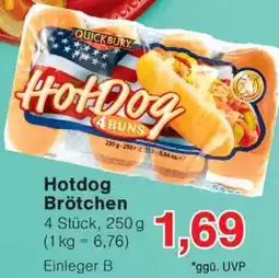 Wiglo Wunderland Hotdog Brötchen Angebot
