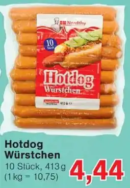 Wiglo Wunderland Hotdog Würstchen Angebot