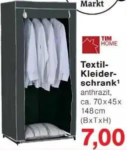 Wiglo Wunderland TIM HOME Textil Kleiderschrank Angebot