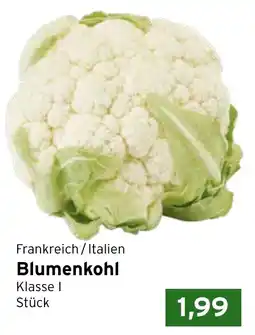 CAP Markt Frankreich/Italien Blumenkohl Angebot