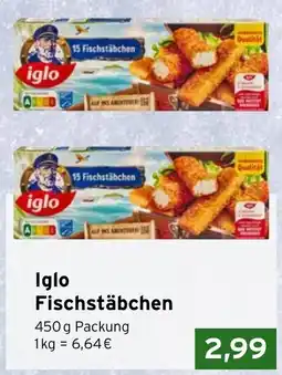 CAP Markt Iglo Fischstäbchen Angebot