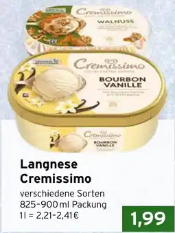 CAP Markt Langnese Cremissimo Angebot