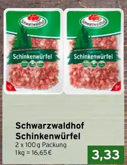 CAP Markt Schwarzwaldhof Schinkenwürfel Angebot