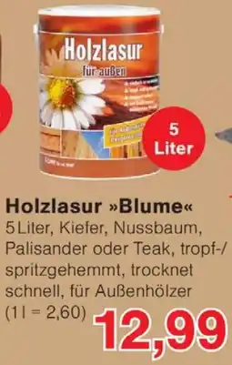 Wiglo Wunderland Holzlasur Blume Angebot