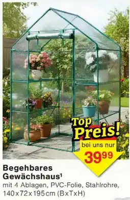 Wiglo Wunderland Begehbares Gewächshaus Angebot