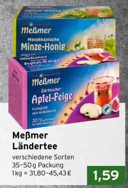 CAP Markt Meẞmer Ländertee Angebot