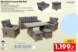 Netto Marken-Discount bellavista Aluminium-Luxus-Set Asti Angebot