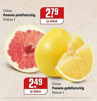 REWE China Pomelo Pinkfleischig Angebot