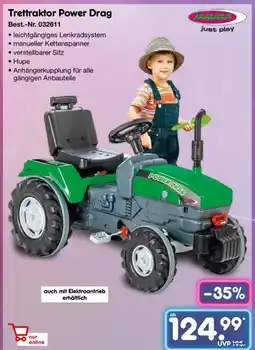 Netto Marken-Discount JAMARA Trettraktor Power Drag Angebot