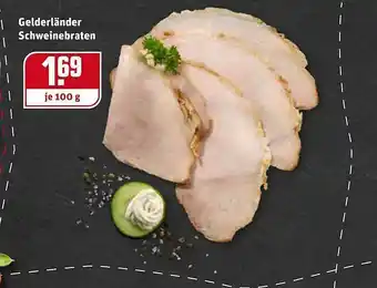 REWE Gelderländer Schweinebraten Angebot