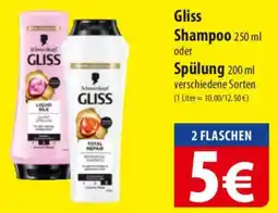Famila Nord Ost Gliss Shampoo oder Spülung Angebot