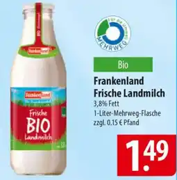 Famila Nord Ost Frankenland Frische Landmilch Angebot