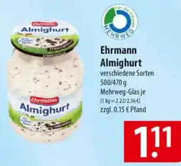 Famila Nord Ost Ehrmann Almighurt Angebot