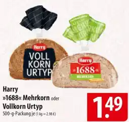 Famila Nord Ost Harry >>1688<< Mehrkorn oder Vollkorn Urtyp Angebot