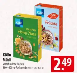 Famila Nord Ost Kölln Müsli Angebot
