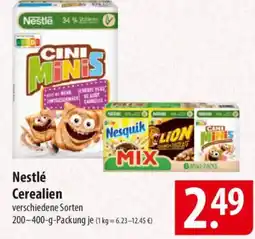 Famila Nord Ost Nestlé Cerealien Angebot