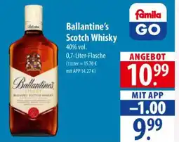 Famila Nord Ost Ballantine's Scotch Whisky Angebot