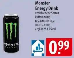 Famila Nord Ost Monster Energy Drink Angebot