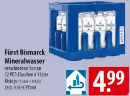 Famila Nord Ost Fürst Bismarck Mineralwasser Angebot