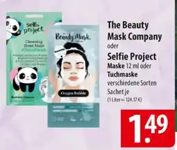 Famila Nord Ost The Beauty Mask Company oder Selfie Project Angebot