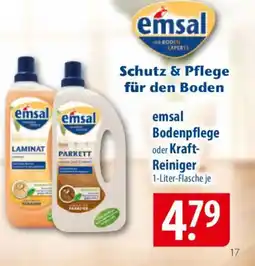 Famila Nord Ost emsal Bodenpflege oder Kraft- Reiniger Angebot