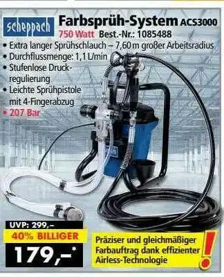 Norma24 Scheppach Farbsprüh-system Angebot