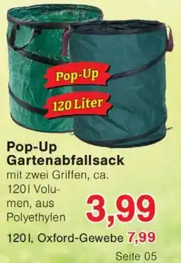 Wiglo Wunderland Pop-Up Gartenabfallsack Angebot