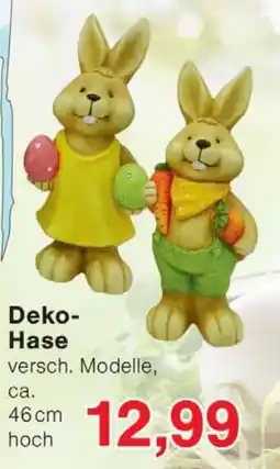 Wiglo Wunderland Deko Hase Angebot