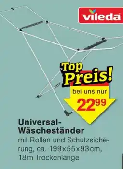 Wiglo Wunderland vileda Universal Wäscheständer Angebot