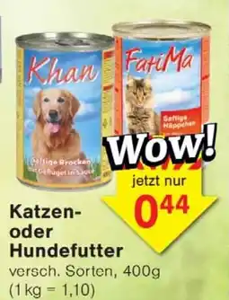 Wiglo Wunderland Khan FariMa Katzen oder Hundefutter Angebot