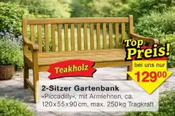 Wiglo Wunderland 2-Sitzer Gartenbank Angebot