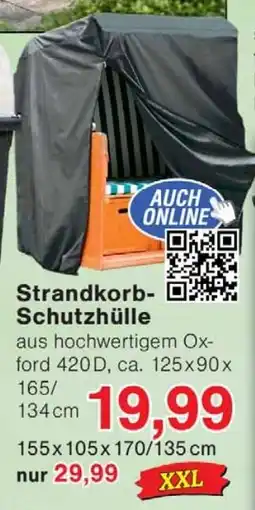 Wiglo Wunderland Strandkorb Schutzhülle Angebot