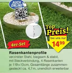 Wiglo Wunderland Rasenkantenprofile Angebot
