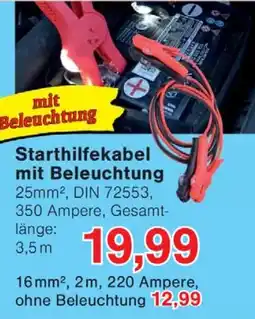 Wiglo Wunderland Starthilfekabel mit Beleuchtung Angebot