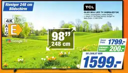 K+B Expert TCL QLED Mini LED TV 98MQLED75K Angebot