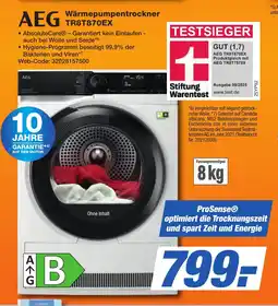 K+B Expert AEG Wärmepumpentrockner TR8T870EX Angebot