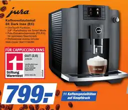 K+B Expert jura Kaffeevollautomat E6 Dark Inox (EC) Angebot