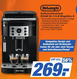 K+B Expert DeLonghi Kaffeevollautomat ECAM 20.116.B Magnifica S Angebot