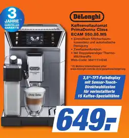 K+B Expert DeLonghi Kaffeevollautomat PrimaDonna Class ECAM 550.85.MS Angebot