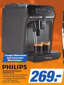 K+B Expert PHILIPS Kaffeevollautomat EP2224/10 Angebot