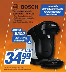 K+B Expert BOSCH Tassimo-Kapsel- maschine TAS112E Angebot