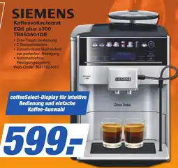 K+B Expert SIEMENS Kaffeevollautomat EQ6 plus s300 TE653501DE Angebot