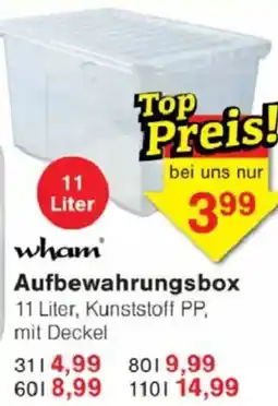 Jawoll wham Aufbewahrungsbox Angebot