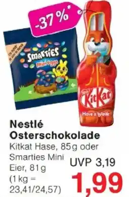 Jawoll Nestlé Osterschokolade Angebot