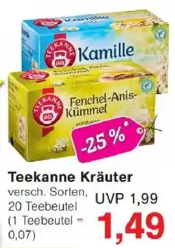 Jawoll Teekanne Kräuter Angebot