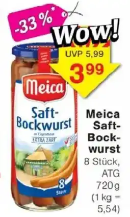 Jawoll Meica Saft- Bockwurst Angebot