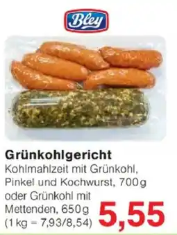 Jawoll Bley Grünkohlgericht Angebot