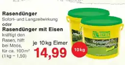 Jawoll PROFICREEN Rasendünger oder Rasendünger mit Eisen Angebot